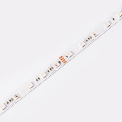 SPI 디지털 SMD 5050 RGB LED 스트립 DC24V 14.4W 10mm RGBIC LED 스트립 라이트