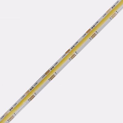 CRI90 24VDC COB LED 스트립 2700K - 6000K CCT 조정 가능한 608 칩/M 8mm LED 테이프