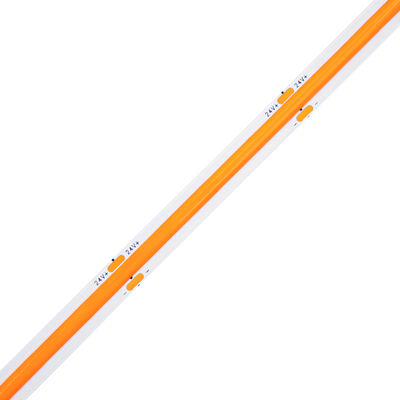 DC24V COB LED 스트립 라이트 COB LED 스트립 라이트 8mm 너비 앰버 컬러 LED 스트립