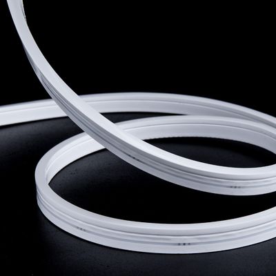 4 * 10mm 슬림 실리콘 네온 스트립 Ra90 24V 사이드 벡 IP67 야외 LED 네온 로프 라이트