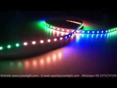 SPI 디지털 SMD 5050 RGB LED 스트립 DC24V 14.4W 10mm RGBIC LED 스트립 라이트